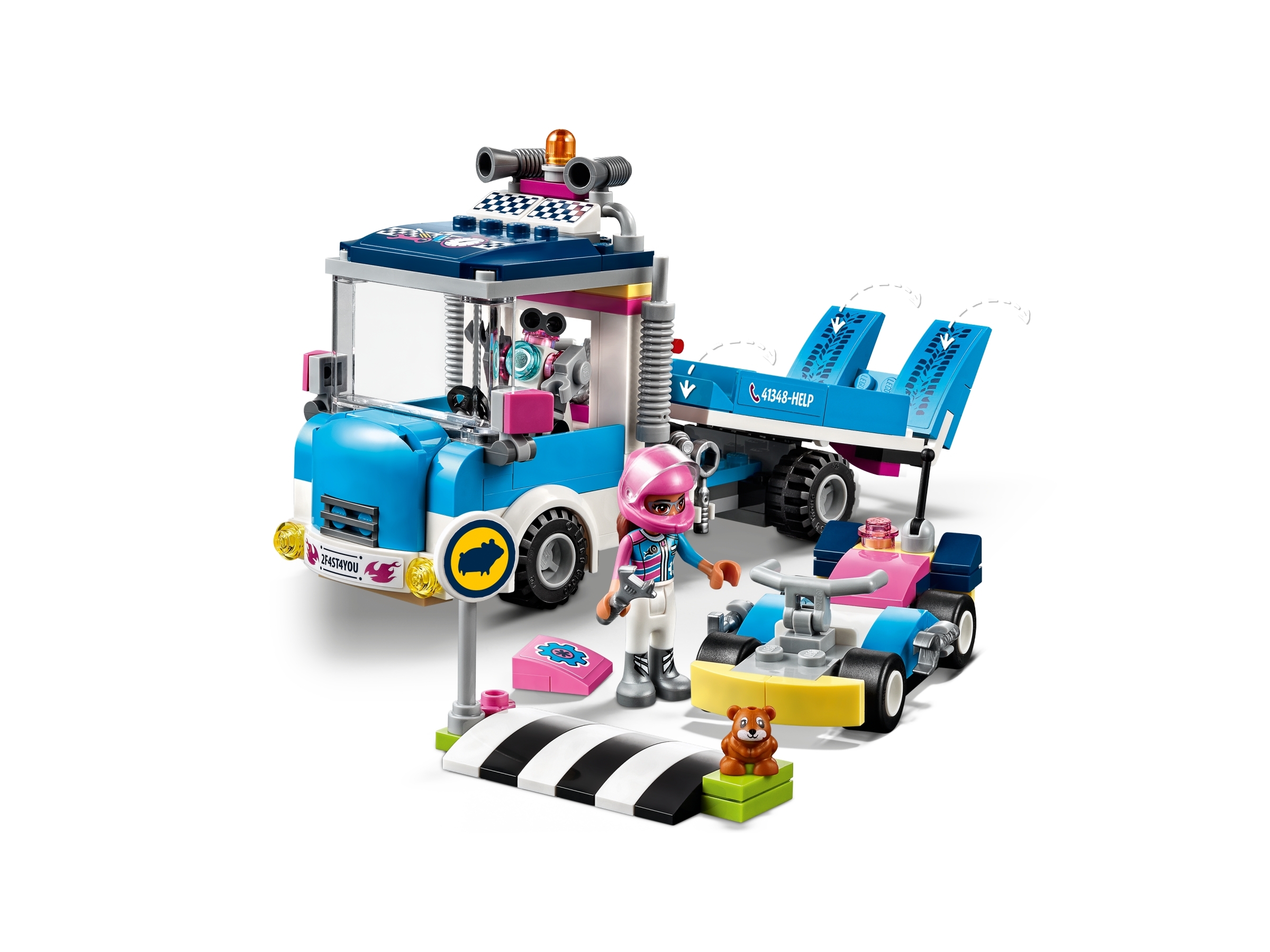 LEGO Friends Service & Care Truck Building Toy 247pcs 41348 for sale online 