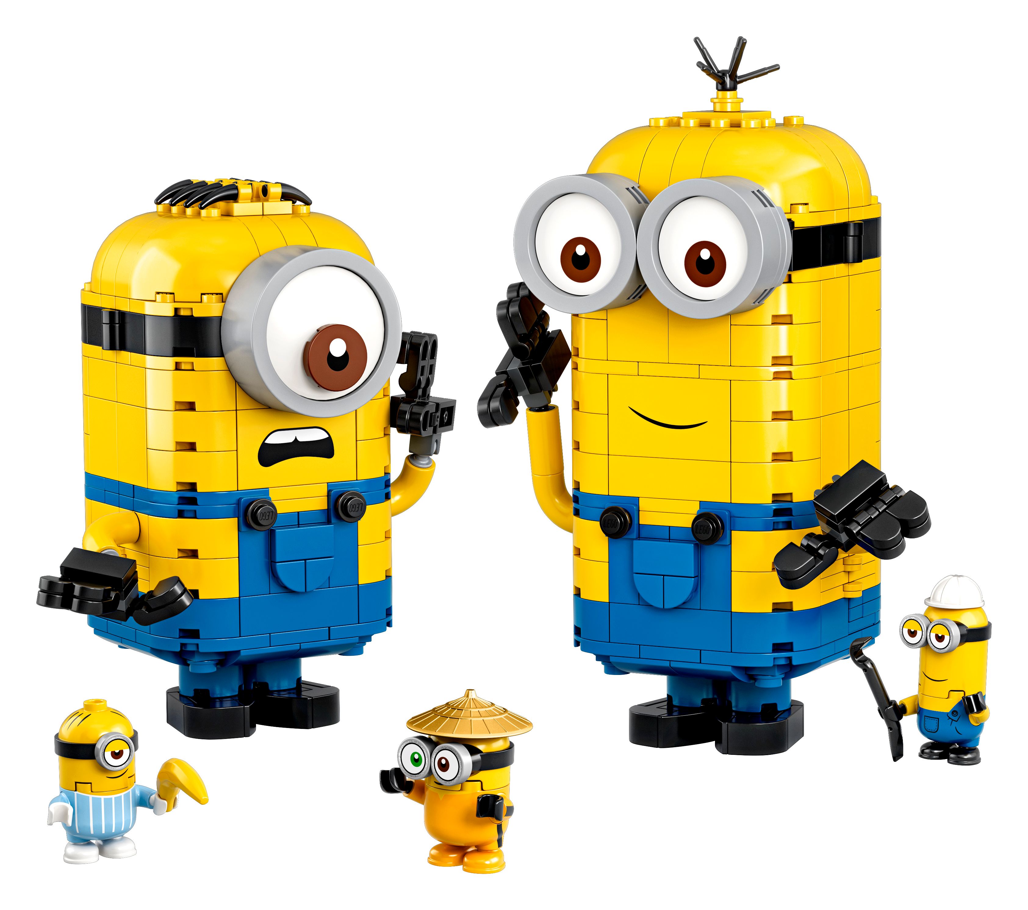 Image of Minions-Figuren Bauset mit Versteck