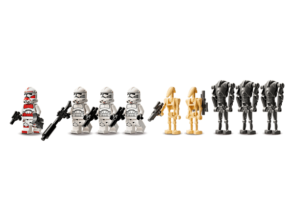 LEGO 75372 Pack de combat des Clone Troopers™ et Droïdes de combat — visuel 5 sur 8
