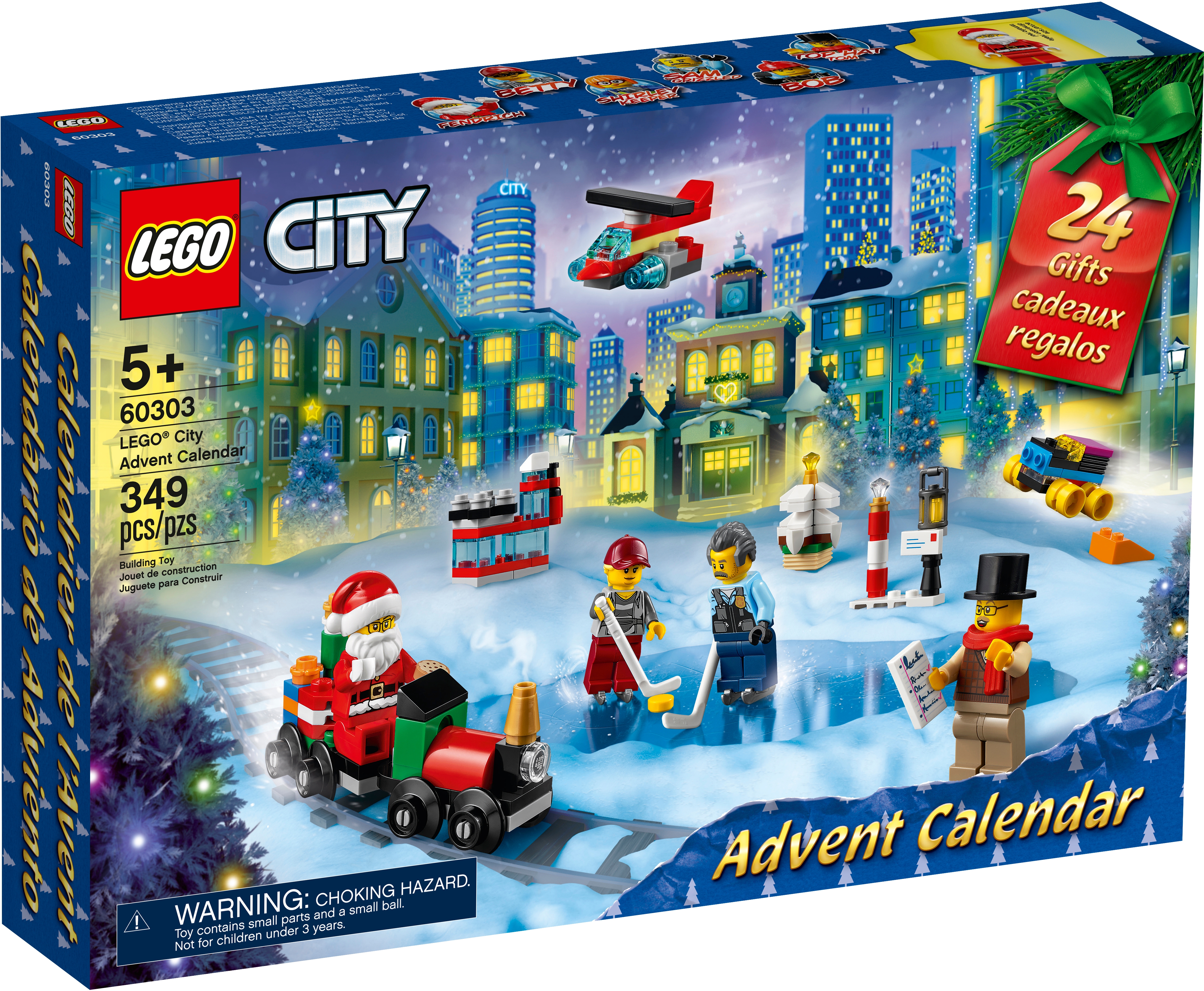 ortodoks Auckland Mål LEGO® City julekalender 60303 | City | Officiel LEGO® Shop DK