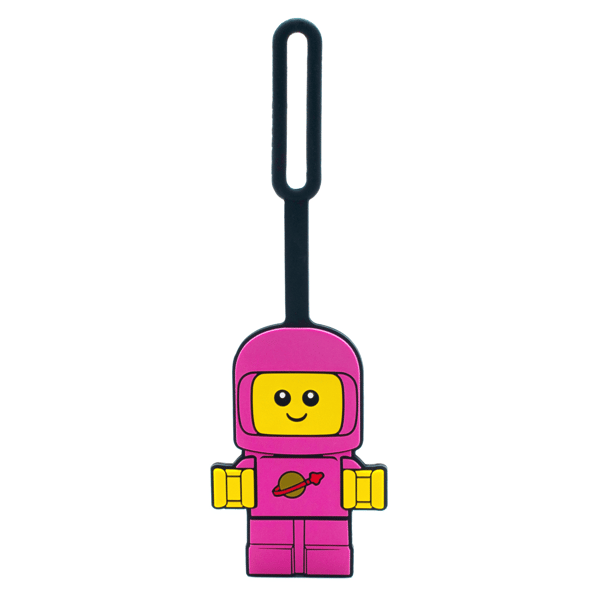 Space Baby Bag Tag – Pink - Image 1