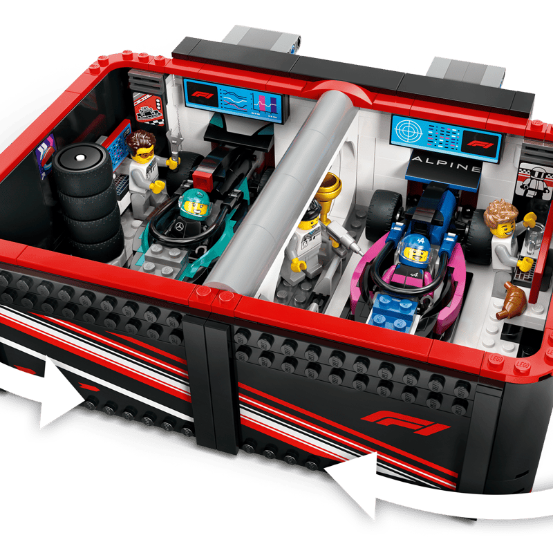 F1® Garage & Mercedes-AMG & Alpine Cars 60444 | City | Buy online F1® Garage & Mercedes-AMG & Alpine Cars 60444 | City | Buy online