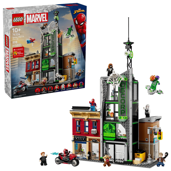 LEGO 76324 Spider-Man contre Oscorp — visuel 2 sur 8