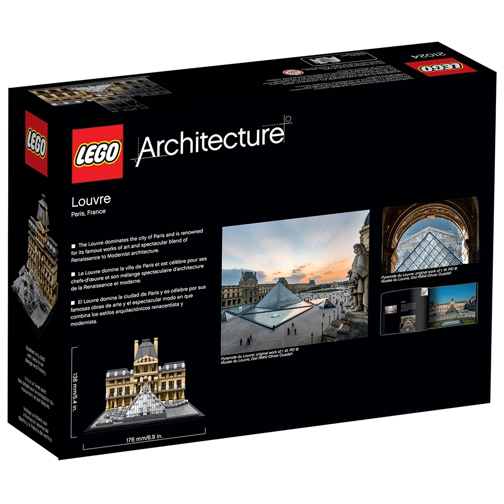 Literaire kunsten slepen Identificeren Louvre 21024 | Architecture | Buy online at the Official LEGO® Shop US