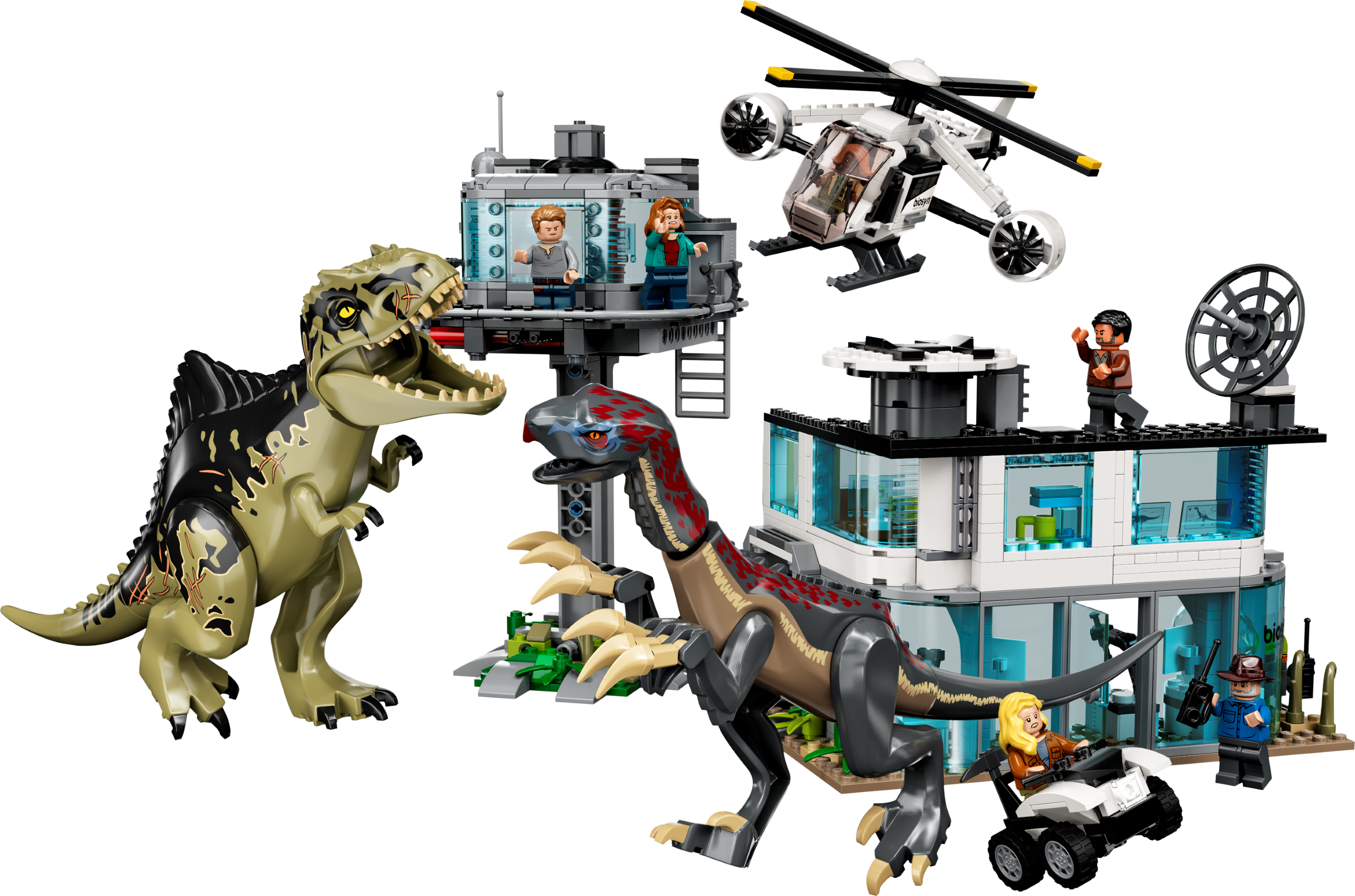 Dag løn pakistanske Giganotosaurus & Therizinosaurus Attack 76949 | Jurassic World™ | Buy  online at the Official LEGO® Shop US