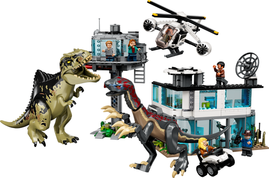 LEGO 76949 - Giganotosaurus og therizinosaurus-angreb