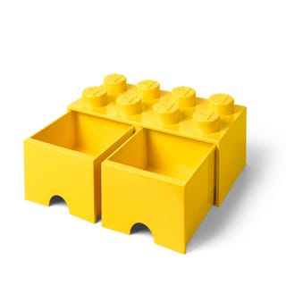 LEGO® 8-stud Bright Yellow Storage Brick Drawer 5005400 | Other | Buy online at the Shop US