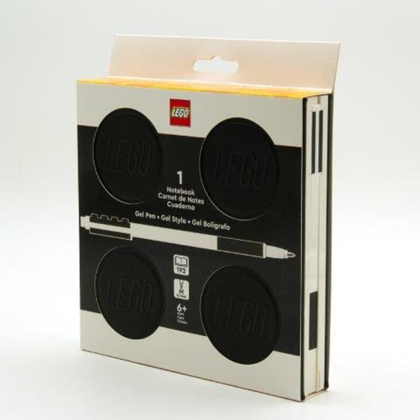 Locking Notebook with Gel Pen – Black - Image 3