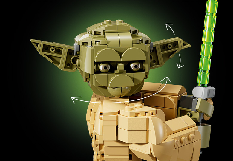 | 75438 Bust Yoda™ Real Too O*右様 Star LEGO Official the at online Buy | Wars™ 洋楽