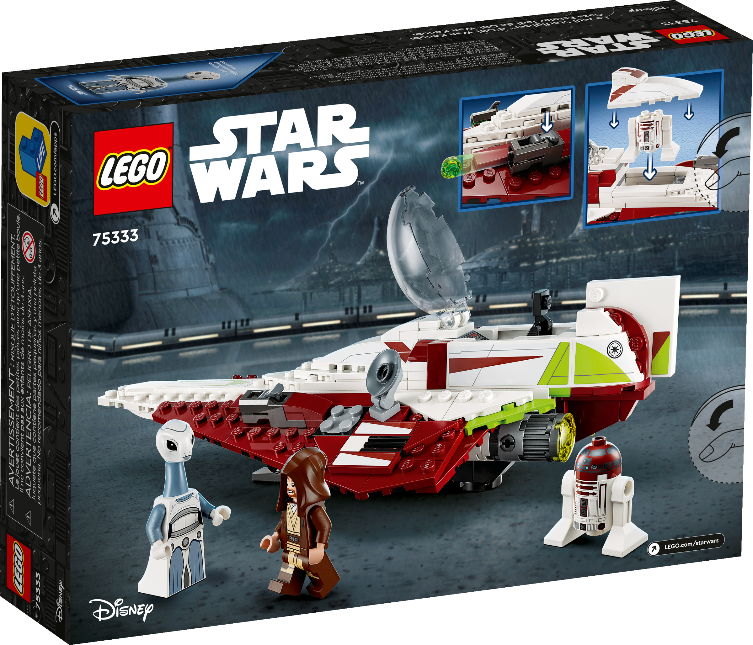 Obi-Wan Kenobi's Jedi Starfighter™ 75333 | Star Wars™ | online at Official LEGO® Shop