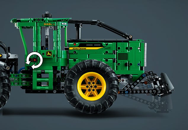 LEGO Technic John Deere 948L-II Skidder • Set 42157 • SetDB