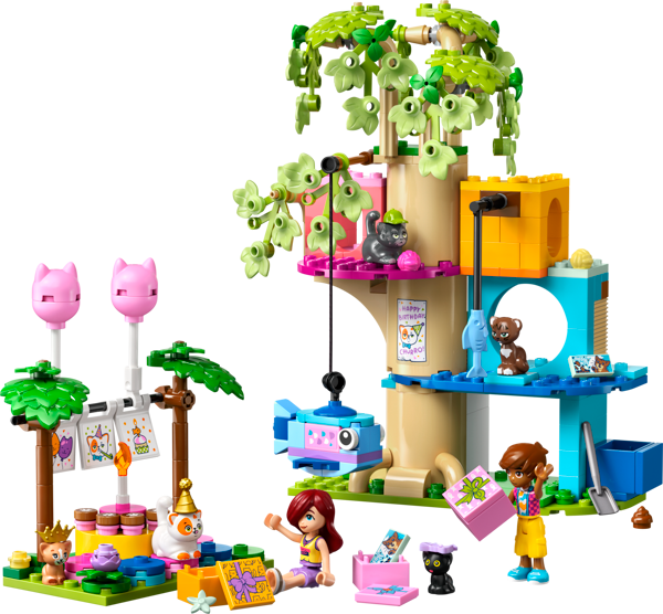 LEGO 42666 La fête d’anniversaire et l’arbre à chats