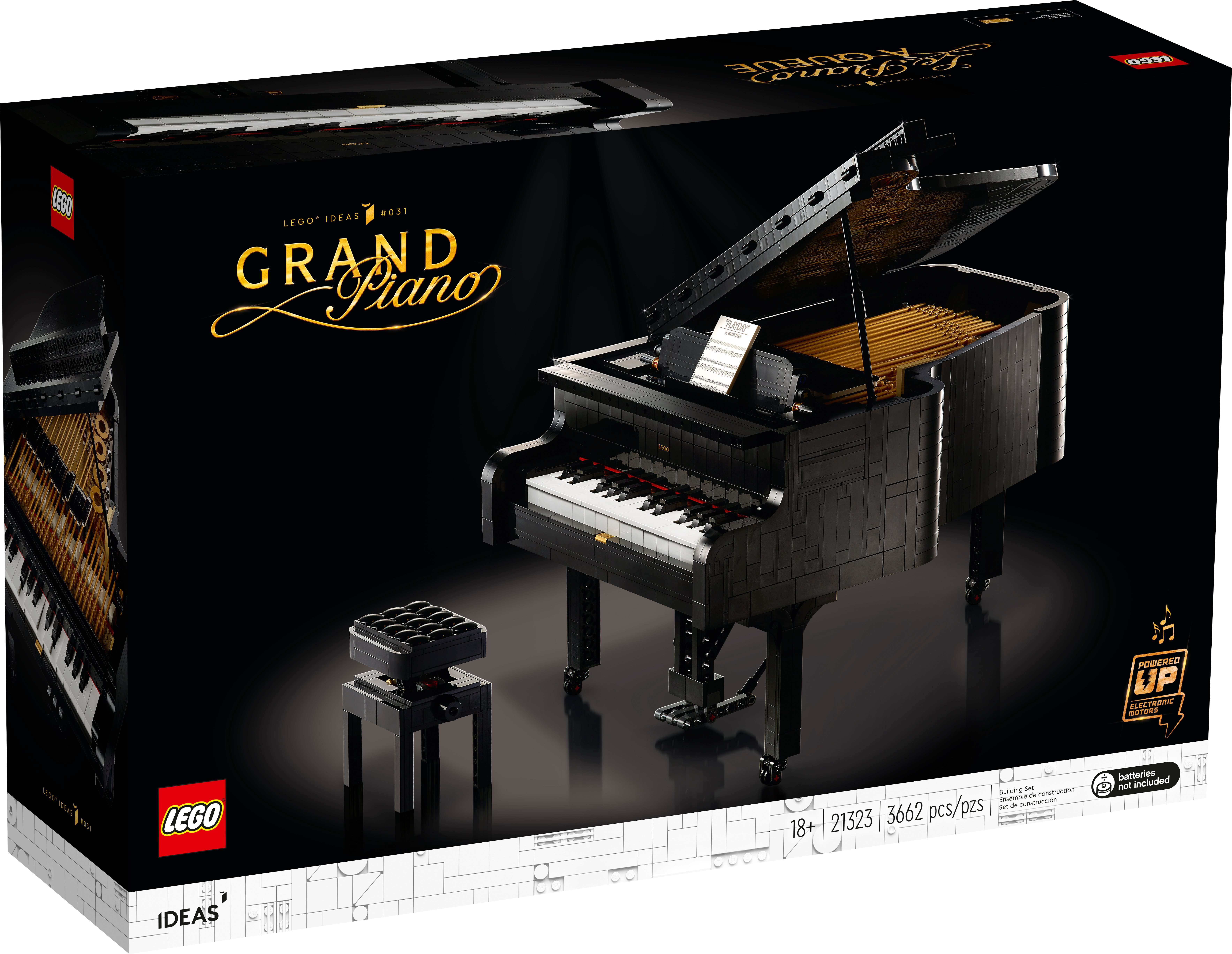 Grand piano lego chanel bags clearance sale