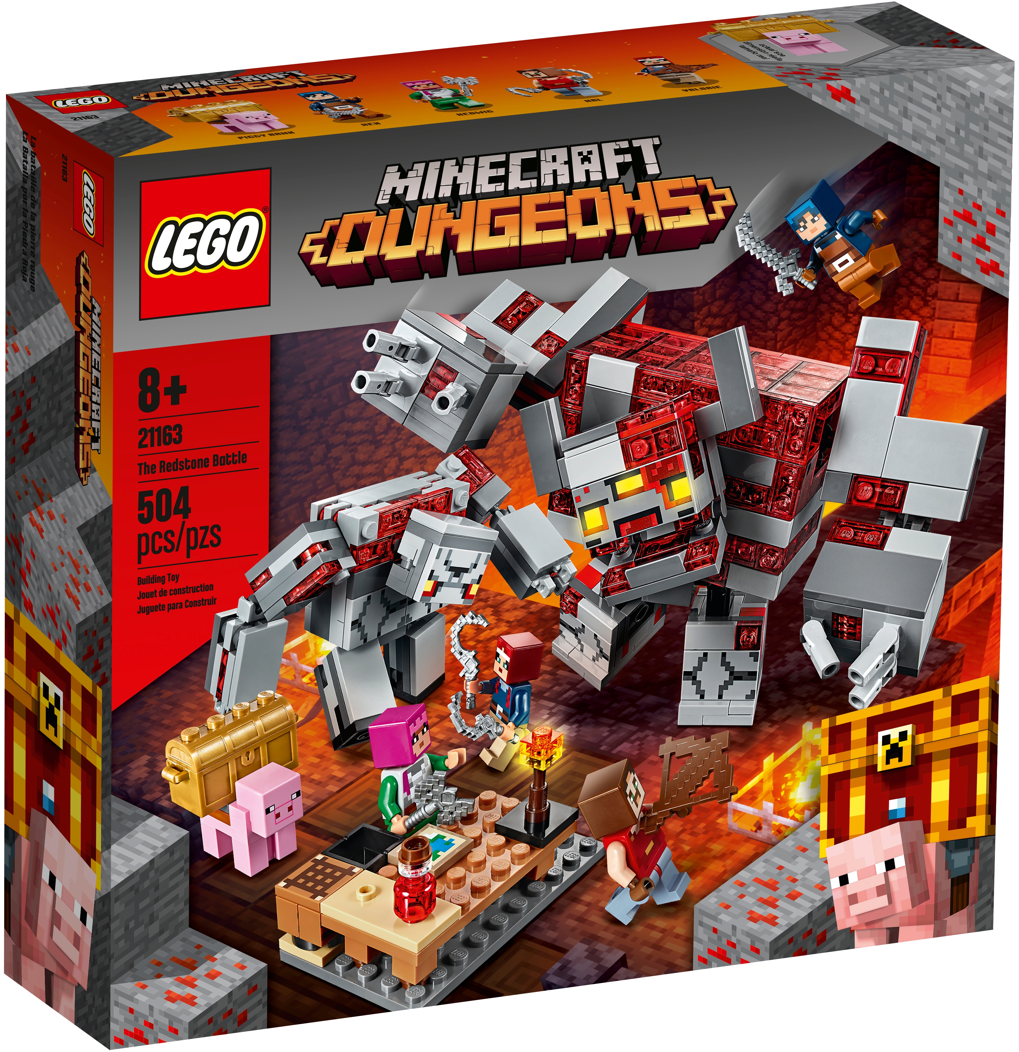 The Redstone Battle Minecraft Buy Online At The Official Lego Shop Us