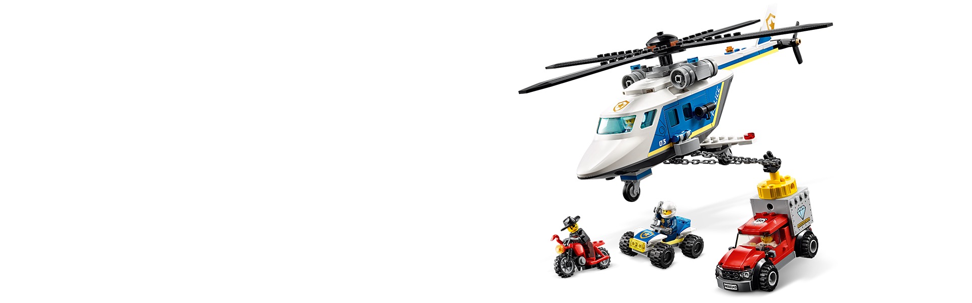 60243 LEGO Police Helicopter Chase City Police for sale online 