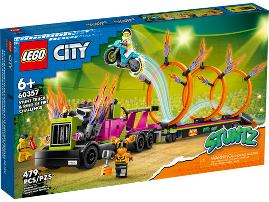 LEGO 60357 - Stunttruck og ildringe-udfordring