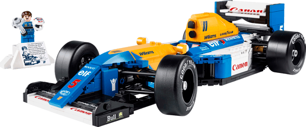 LEGO 10353 Williams Racing FW14B et Nigel Mansell