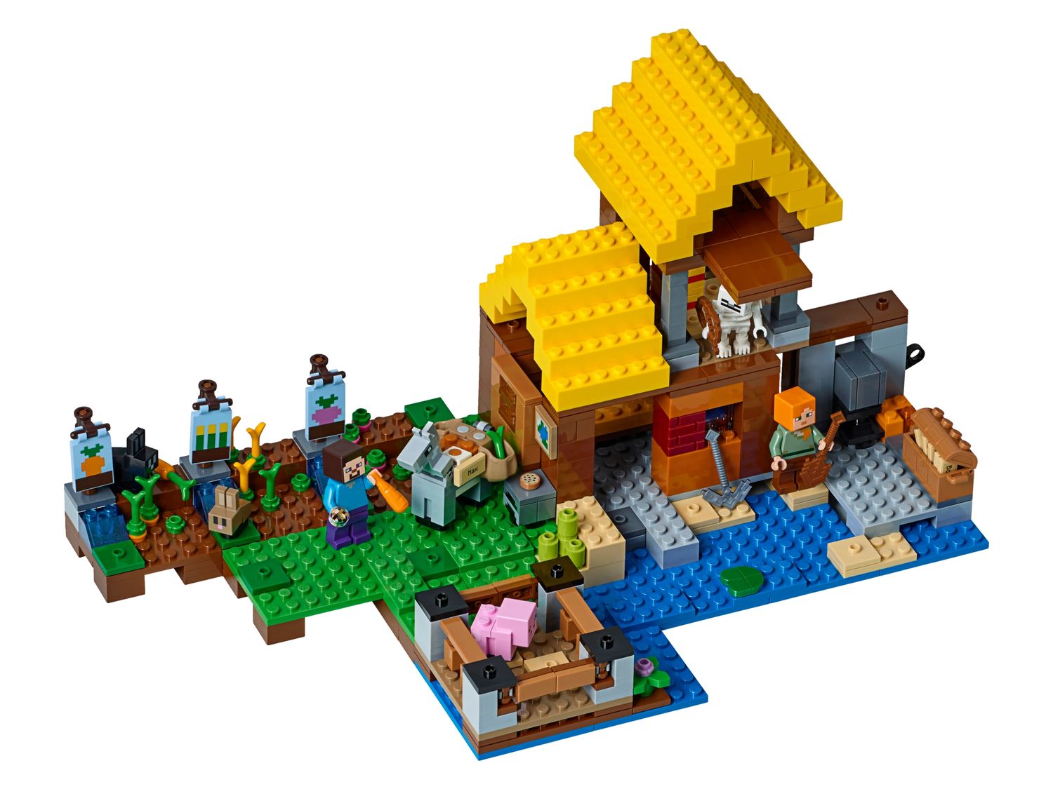 The Farm Cottage 21144 | Minecraft® | Buy online at the Official LEGO ...