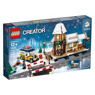 skuffe Melbourne Løse Vinterlandsbyens station 10259 | Creator Expert | Officiel LEGO® Shop DK