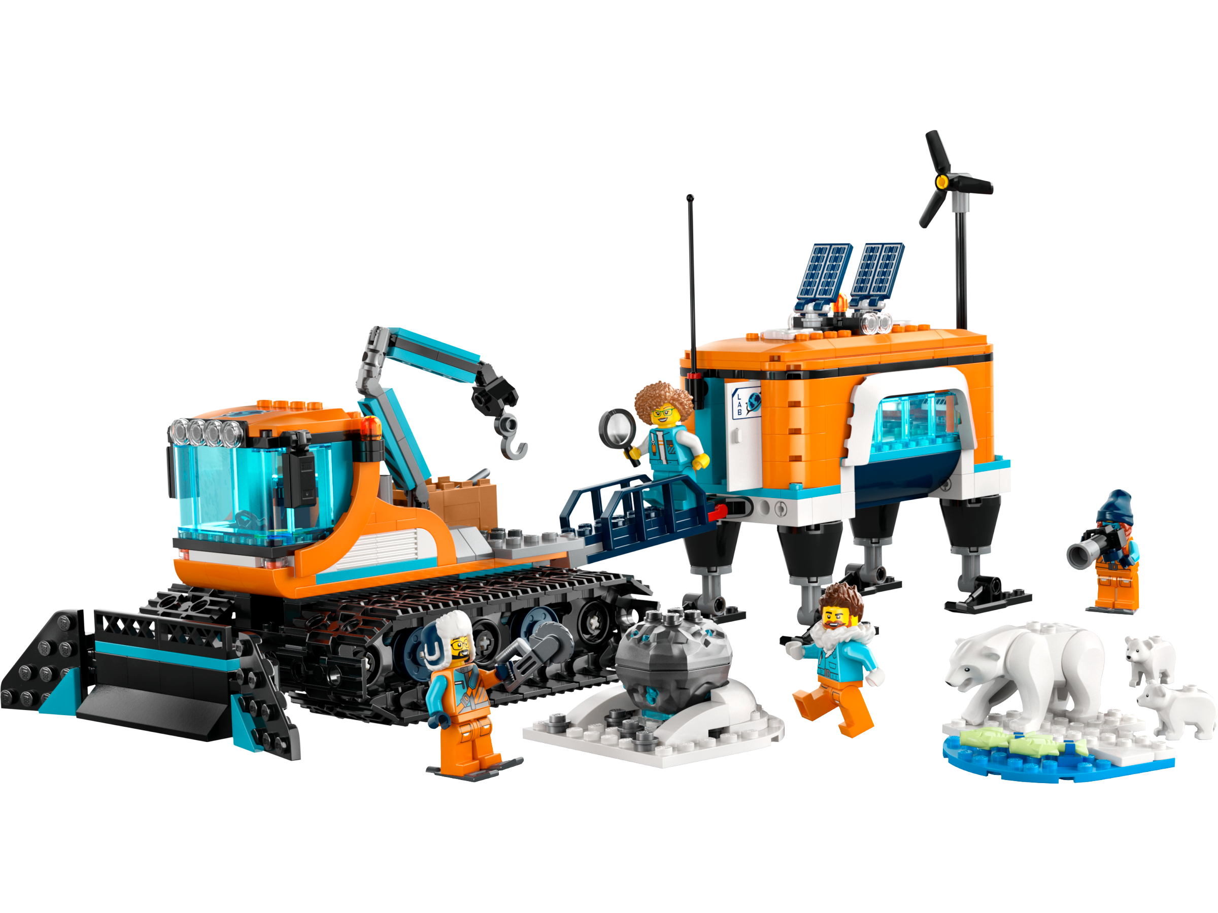 Nat race vasketøj Arctic Explorer Truck and Mobile Lab 60378 | City | Buy online at the  Official LEGO® Shop US