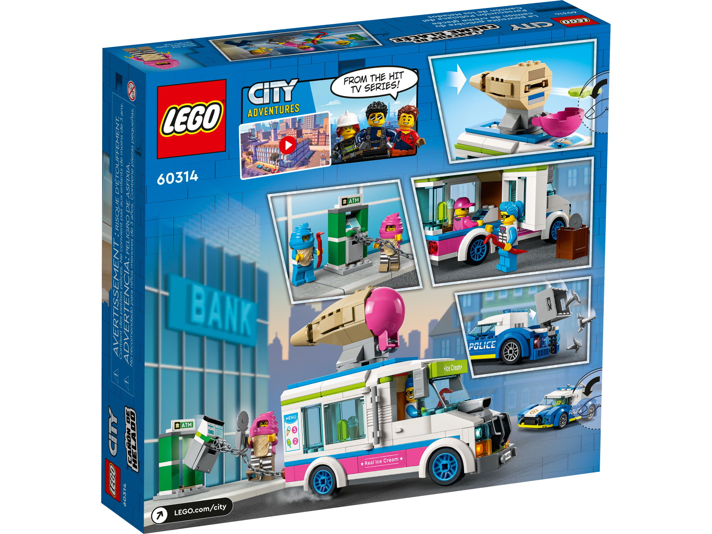 Junge mit Eis und Wollmütze Lego City 1 Kind 