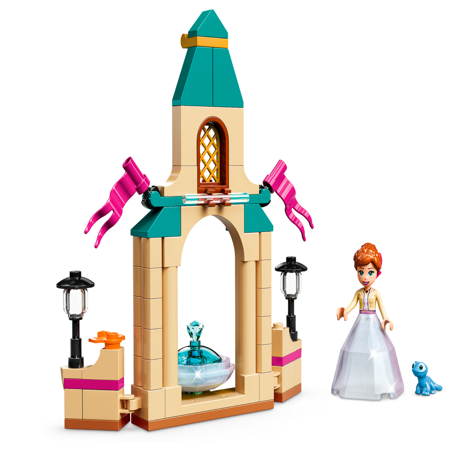 Nægte svejsning Droop Anna's Castle Courtyard 43198 | Disney™ | Buy online at the Official LEGO®  Shop US