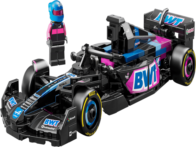 LEGO 77248 BWT Alpine F1® Team A524 Race Car, official product image