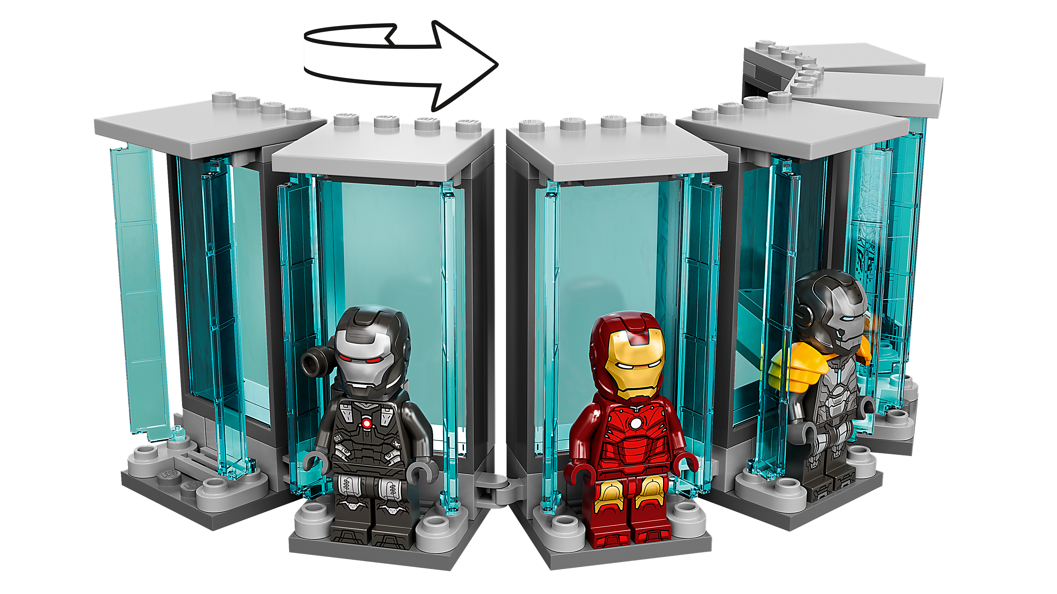 Iron Man Armory 76216 | Marvel | Buy online at the Official LEGO® Shop US