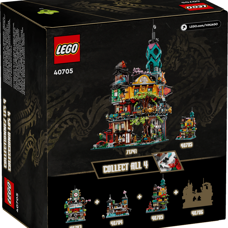 Micro NINJAGO® City Gardens 40705 | NINJAGO® | Buy online at the Micro NINJAGO® City Gardens 40705 | NINJAGO® | Buy online at the