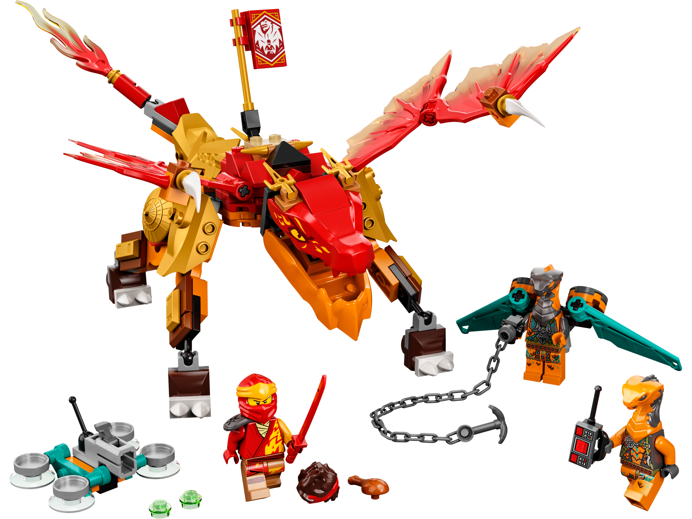 Kai's Dragon 71762 | NINJAGO® | Buy online at the Official LEGO® Shop US