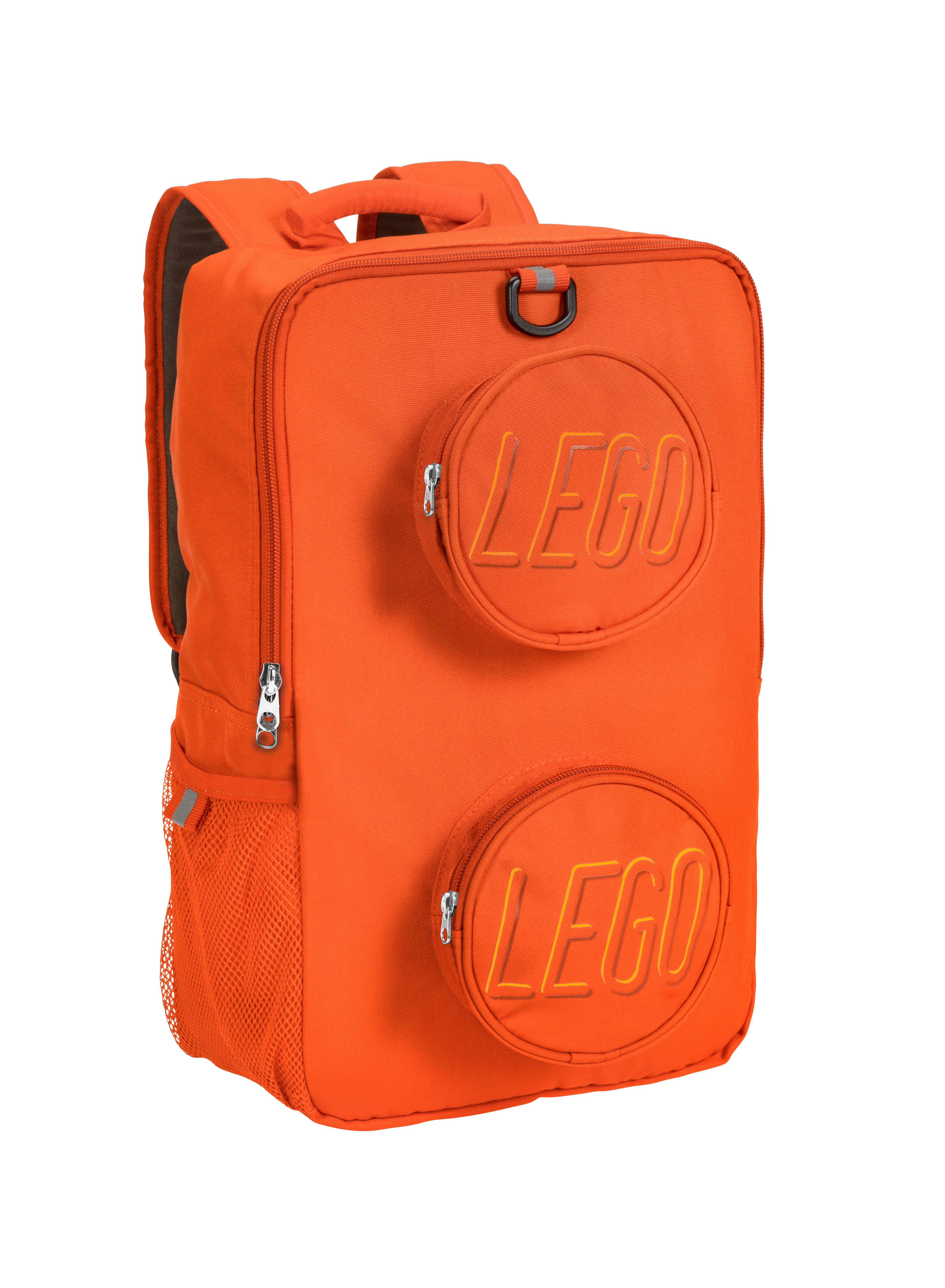 Mochila de ladrillo LEGO® naranja