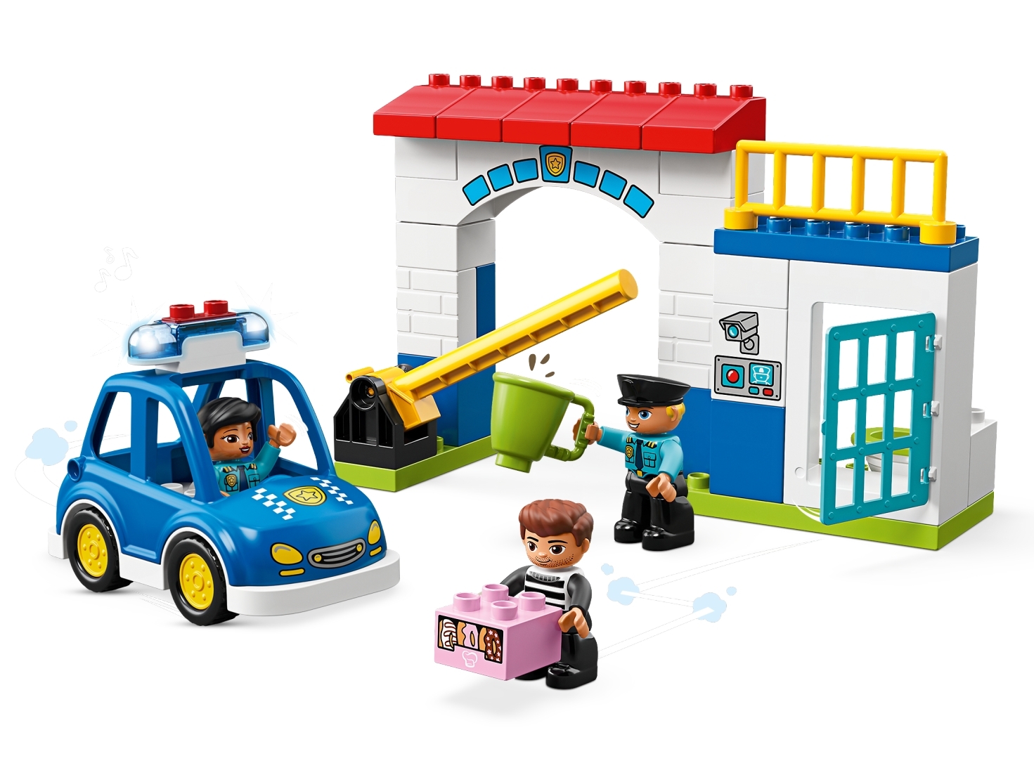 LEGO DUPLO 10902 10900 Polizeistation Polizeimotorrad N1/19 