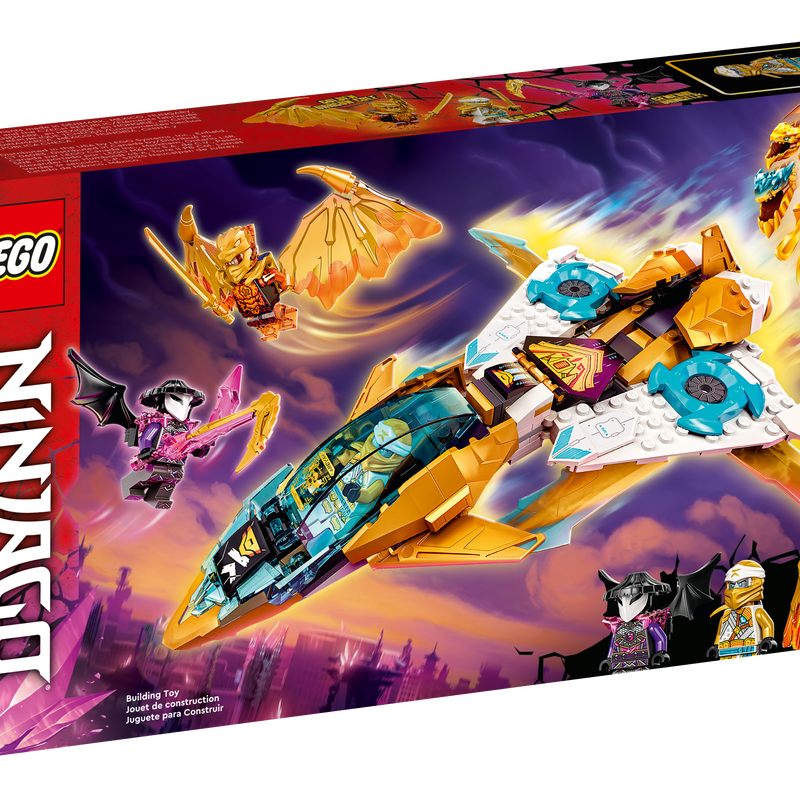 Zane's Golden Dragon Jet 71770 | NINJAGO® | Buy online at the Zane's Golden Dragon Jet 71770 | NINJAGO® | Buy online at the