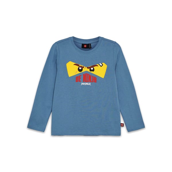Kids Long-Sleeve T-Shirt – Blue - Image 1