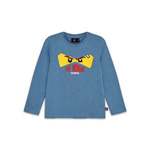 T-shirt à manches longues – Bleu