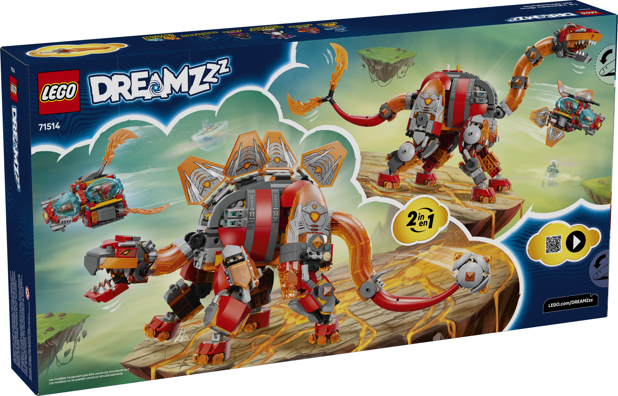 Dino Jet 71514 | LEGO® DREAMZzz™ | Buy online at the Official LEGO