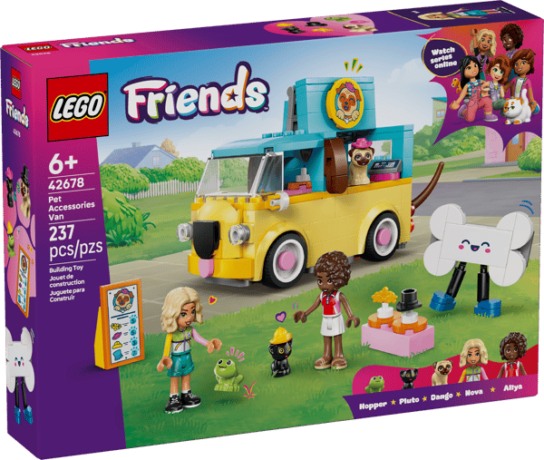 LEGO 42678 Le van d’accessoires pour animaux — visuel 2 sur 8