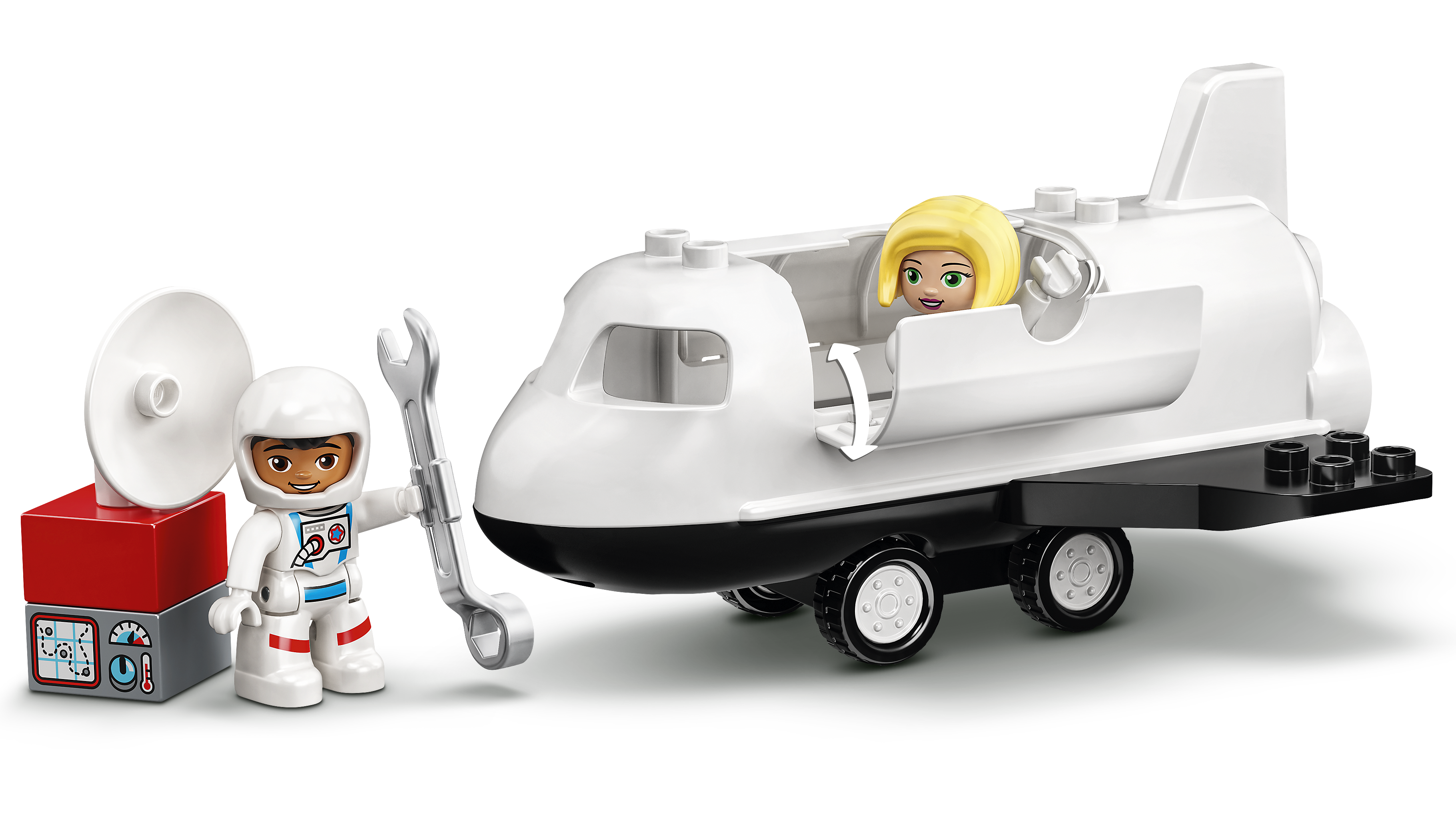 ~ nuevo ~ Lego Duplo 10944 misión de transbordador espacial 23 piezas 2 años