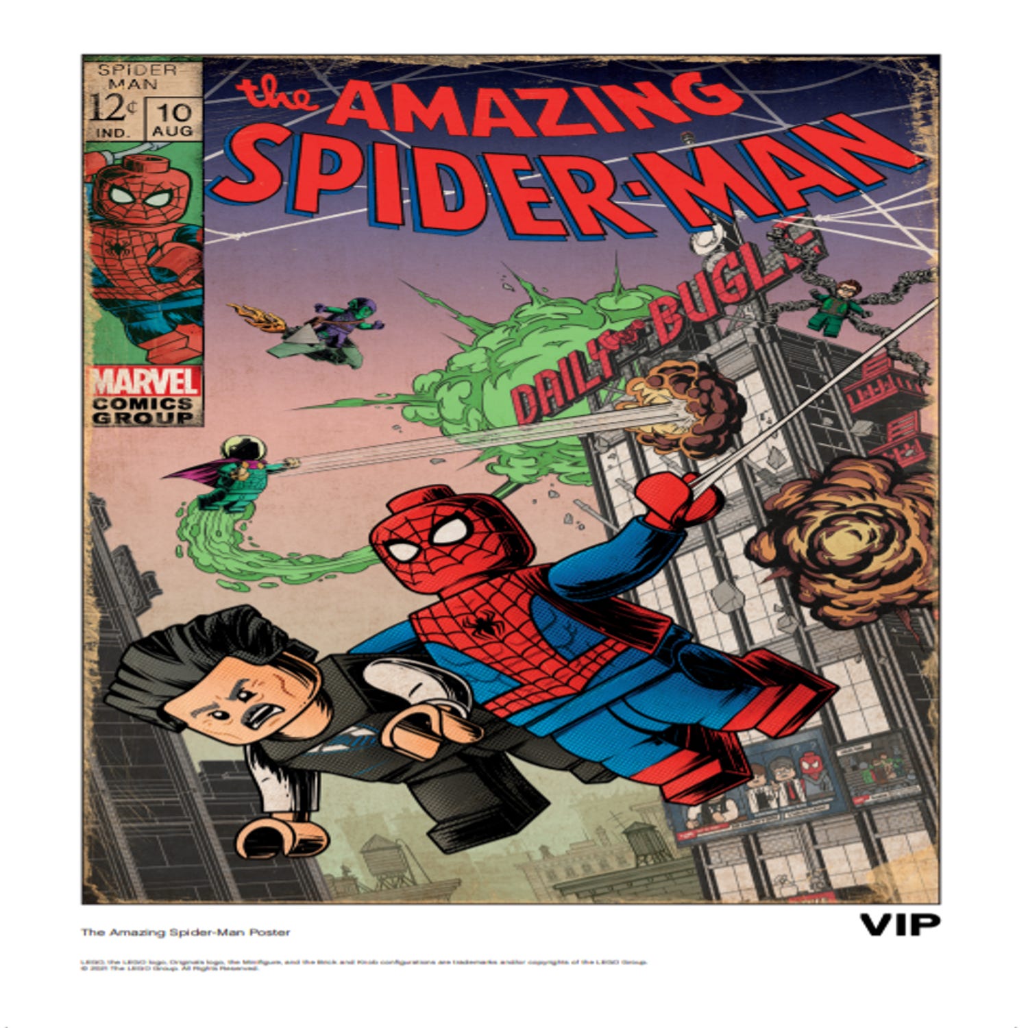Spider-Man Daily Bugle Poster 5007043 | Spider-Man | LEGO® Shop DK