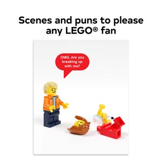LEGO® Minifigure Notes: 20 Notecards and Envelopes