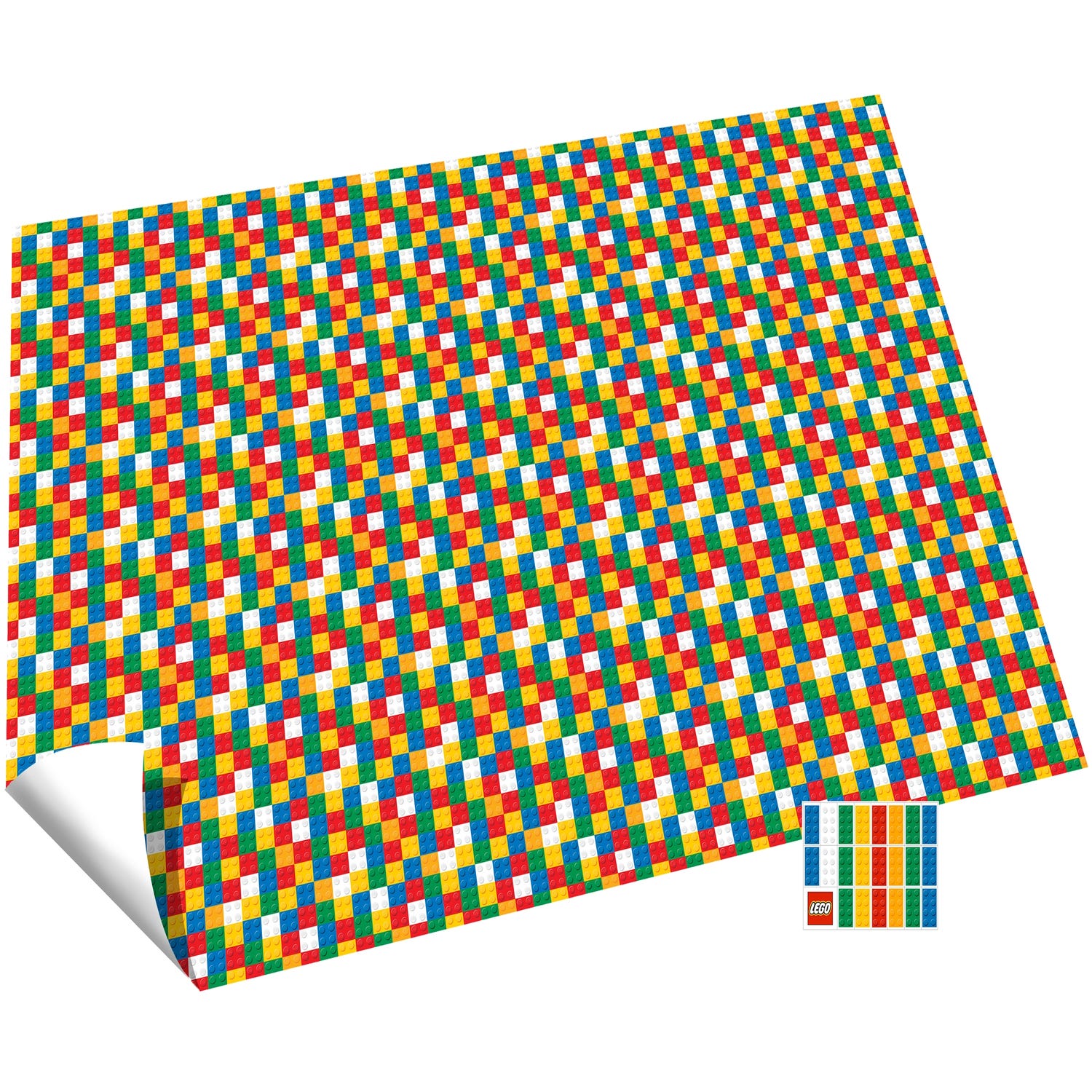 Wrap and Roll - We have Lego wrapping paper too!
