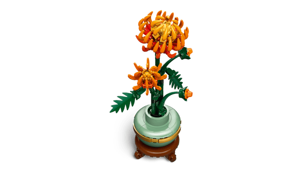LEGO 10368 Le chrysanthème — visuel 5 sur 8