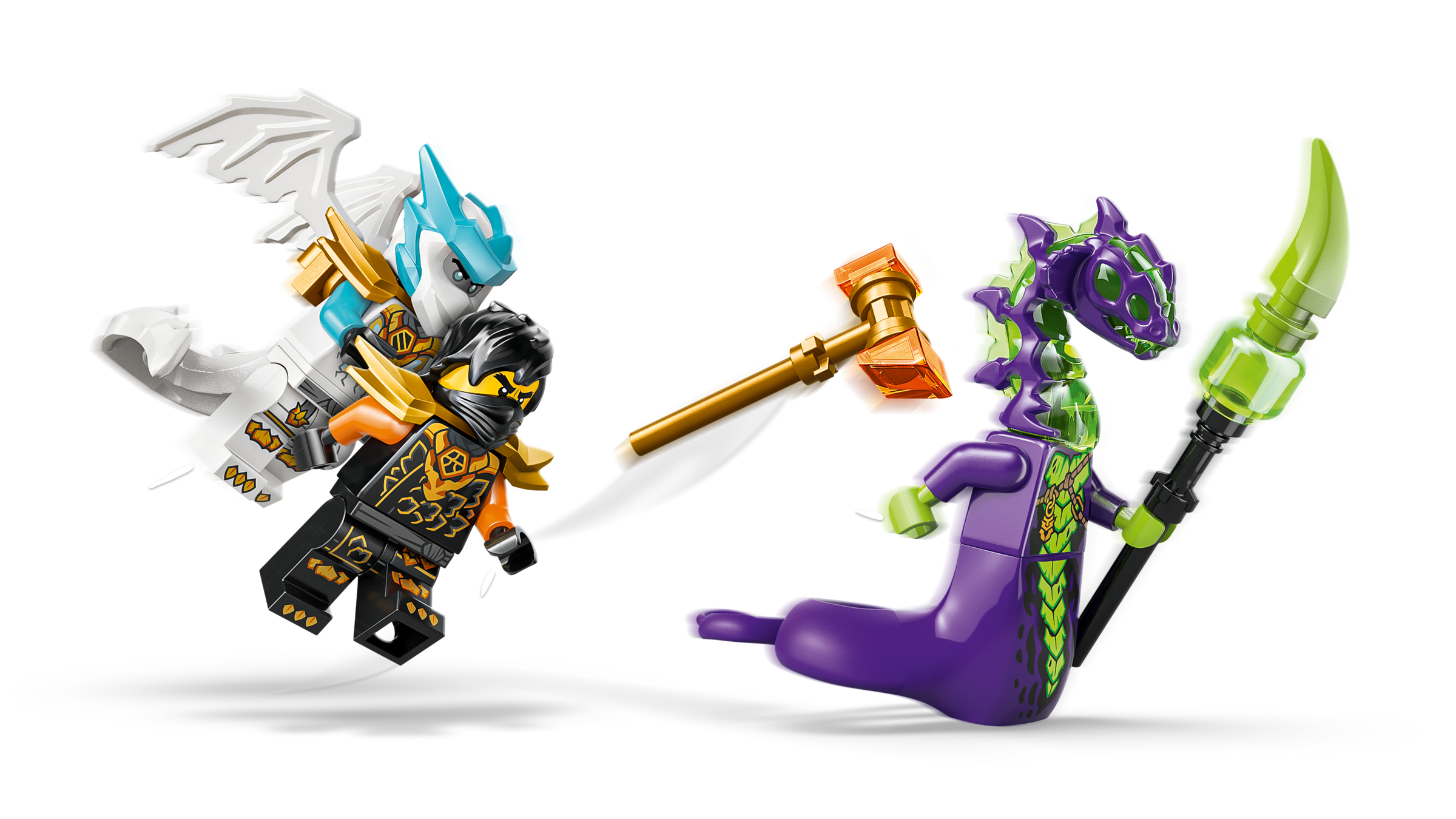 Cole's Mission Mech & Dragon Zane 71854 | NINJAGO® | Buy online at
