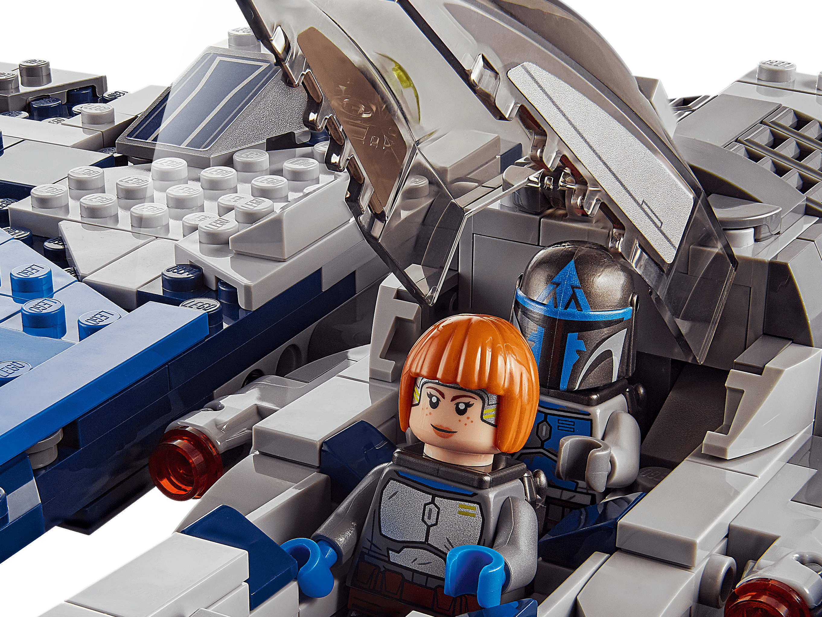 Set LEGO® Star Wars 75316 Mandalorian Starfighter Mandalorian™ Auswahl Figuren 