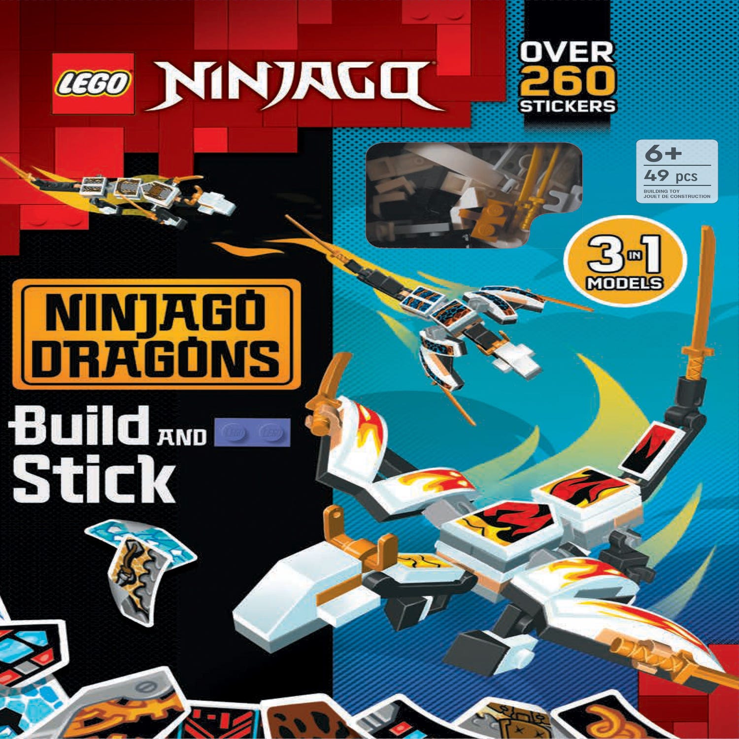 Build and Stick: NINJAGO® 5007553 | NINJAGO® | Buy online at the LEGO® Shop US