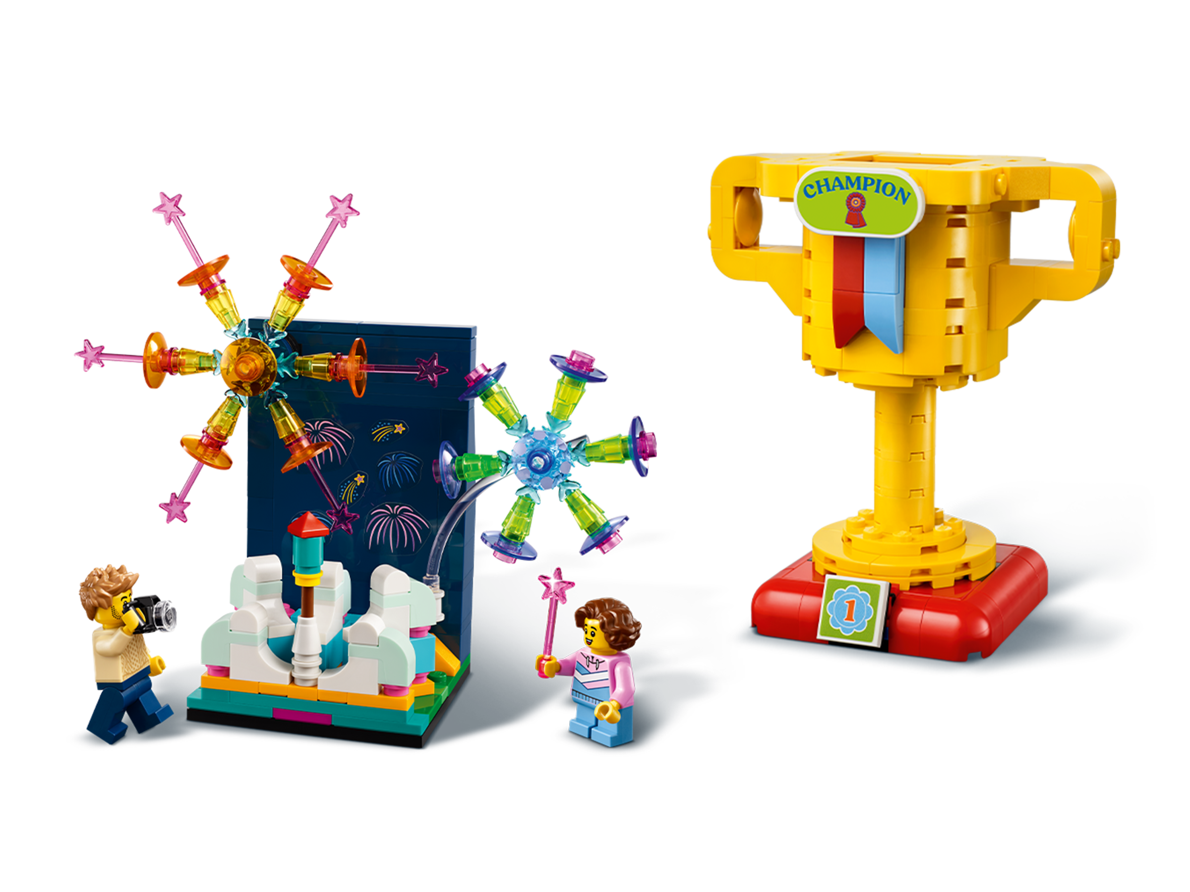 Lego Trophy Cup  and Fireworks GwP