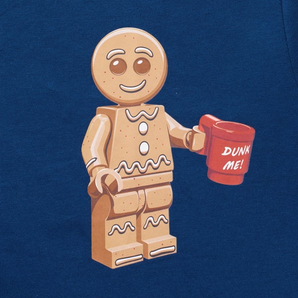 LEGO 5008214 T-shirt Bonhomme en pain d’épices – Enfants — visuel 6 sur 8