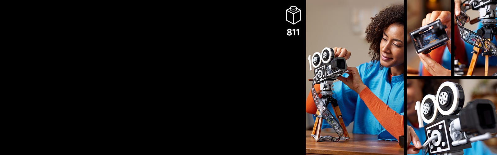 Uno de los sets más bonitos del 2023 es el LEGO Cámara en Homenaje a Walt  Disney 🎥 🎞️ Es una belleza dondequiera que lo veas. La cámara…