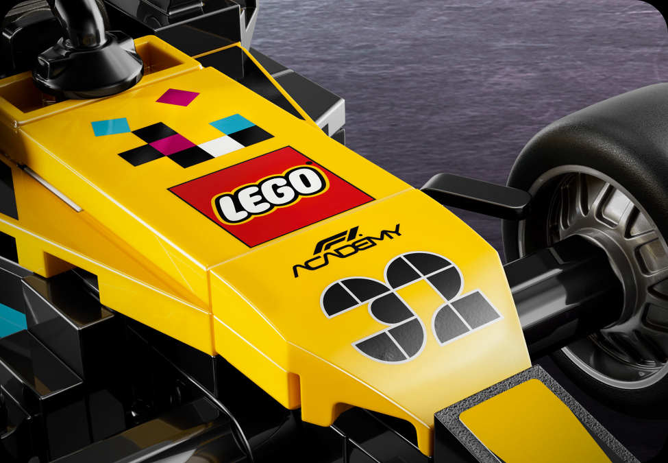 F1 ACADEMY™ LEGO® Race Car 77258 | Speed Champions | Buy online at