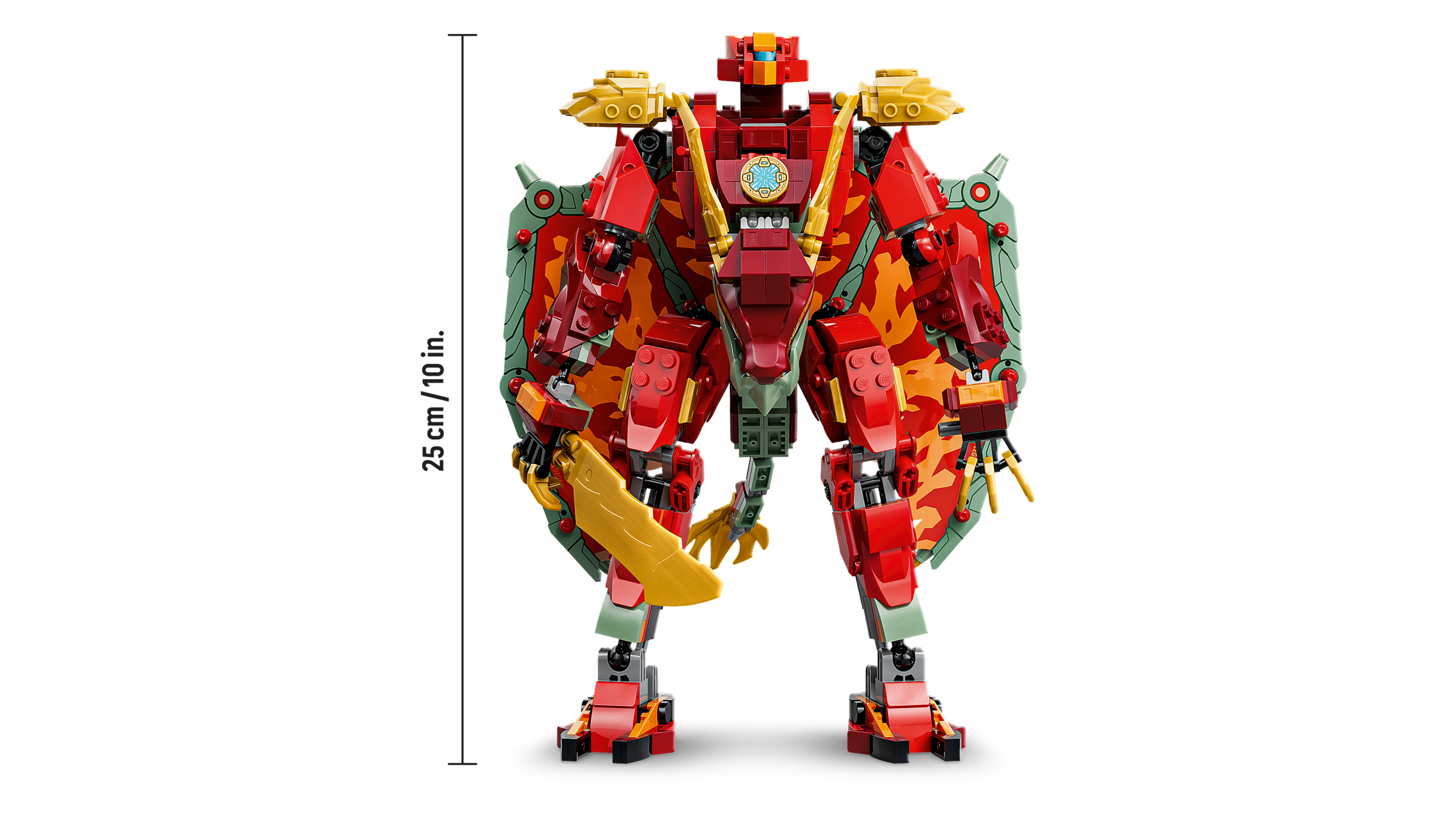 Wyldfyre's Transforming Dragon Mech 71868 | NINJAGO® | Buy online